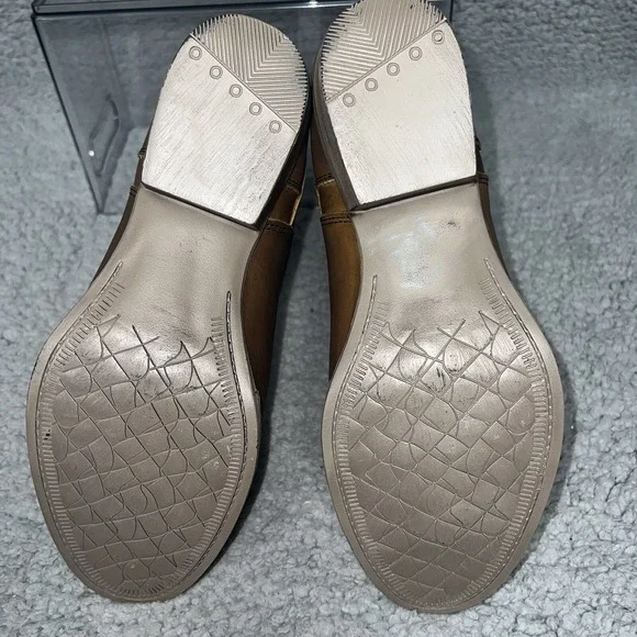 Sterling River Women's Size 8.5 Brown with Black Embroidery R-Toe Booties SR6012 - Picture 5 of 8